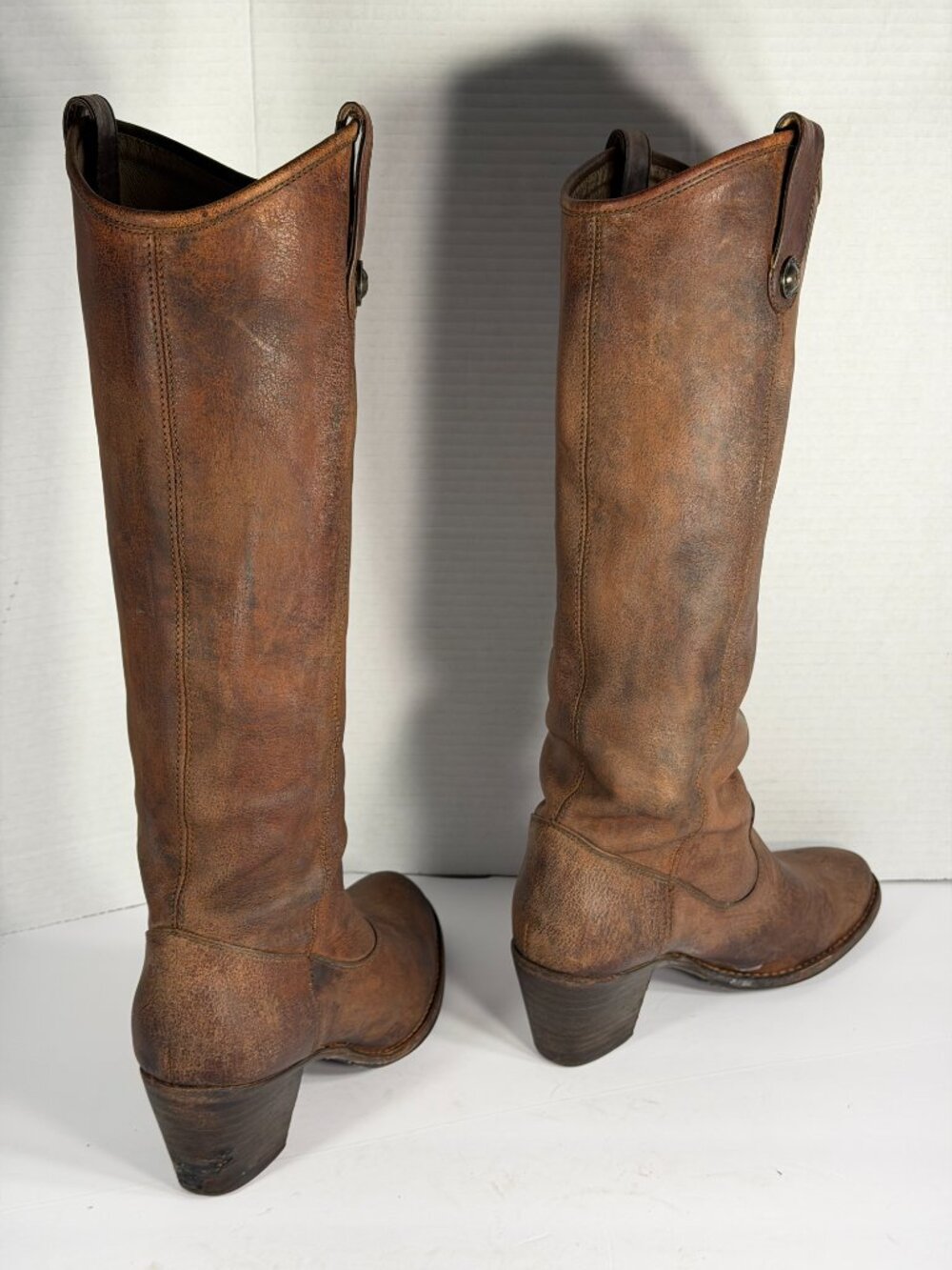 Frye Women's size 8 Jackie Button Leather Boots - Picture 4 of 16